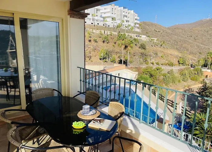 Апартаменты Altos De Tamango Con Vistas Y Pisicina Нерха