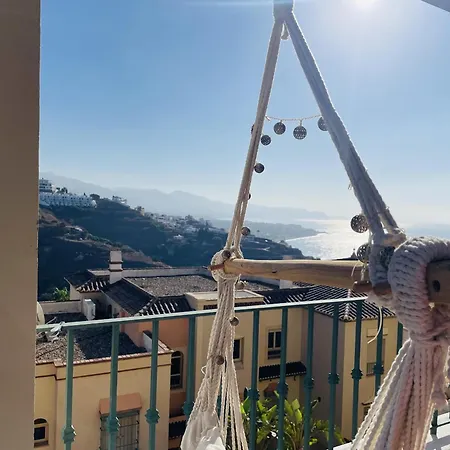 Altos De Tamango Con Vistas Y Pisicina Lägenhet Nerja